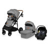 Lionelo Mari Tour 3in1 Grey Stone — Kombikinderwagen