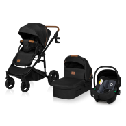 Lionelo Mari Tour 3in1 Black Onyx — Kombikinderwagen