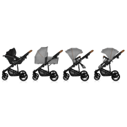 Lionelo Mari Tour 3in1 Grey Stone — Kombikinderwagen