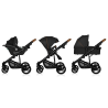 Lionelo Mari Tour 3in1 Black Onyx — Kombikinderwagen