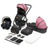 Lionelo Amber 3in1 Pink Rose — Kombikinderwagen