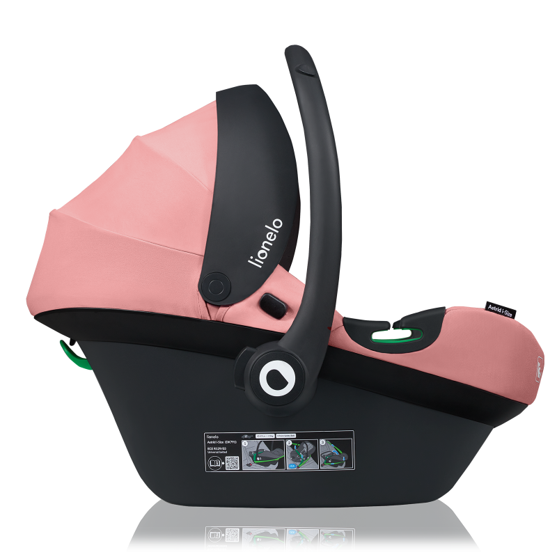 lionelo Astrid i-Size Pink Coral — Kindersitz