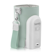 Lionelo Thermup Go Evo Green Sage — Tragbarer Flaschenwärmer
