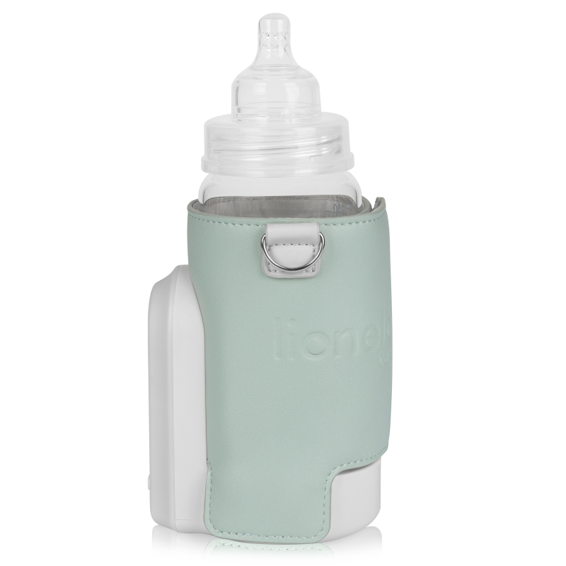 Lionelo Thermup Go Evo Green Sage — Tragbarer Flaschenwärmer