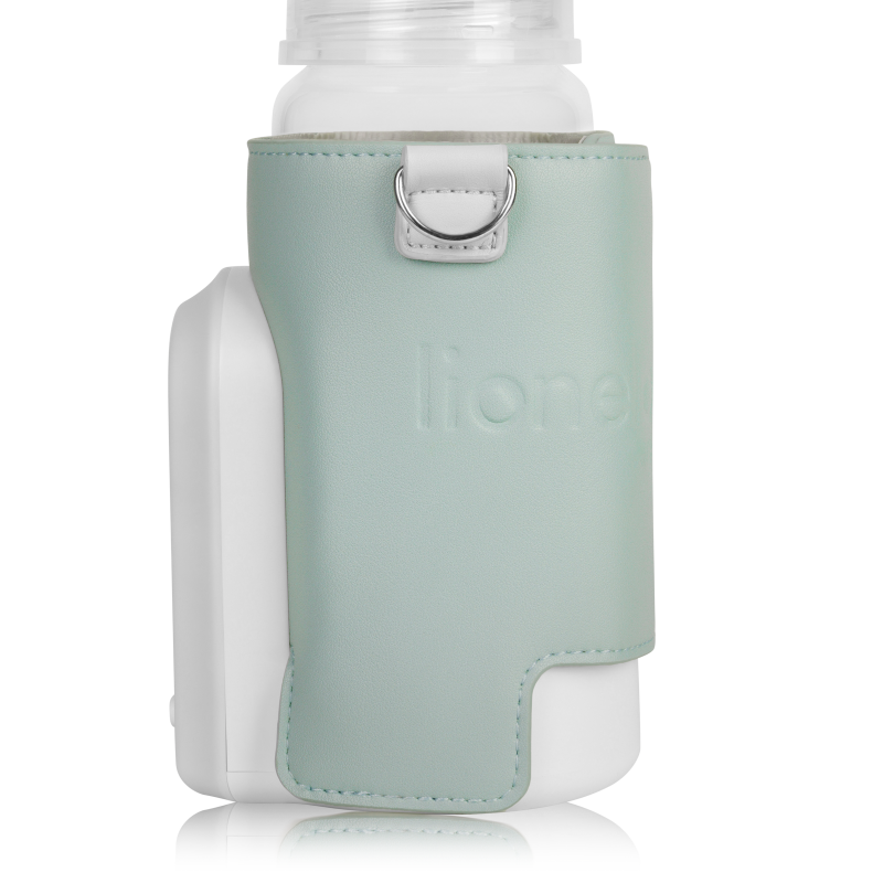 Lionelo Thermup Go Evo Green Sage — Tragbarer Flaschenwärmer
