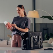 Lionelo Thermup Go Evo Green Sage — Tragbarer Flaschenwärmer