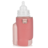 Lionelo Thermup Go Evo Coral Pink — Tragbarer Flaschenwärmer