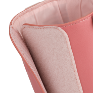 Lionelo Thermup Go Evo Coral Pink — Tragbarer Flaschenwärmer
