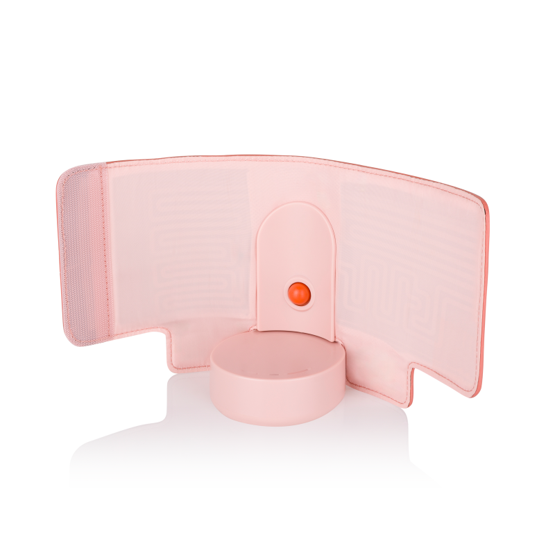 Lionelo Thermup Go Evo Coral Pink — Tragbarer Flaschenwärmer