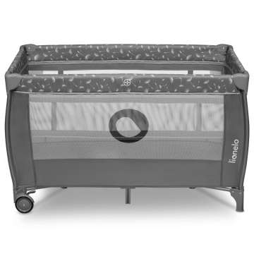 Lionelo Stefi Plus Grey White — Bettchen 2in1