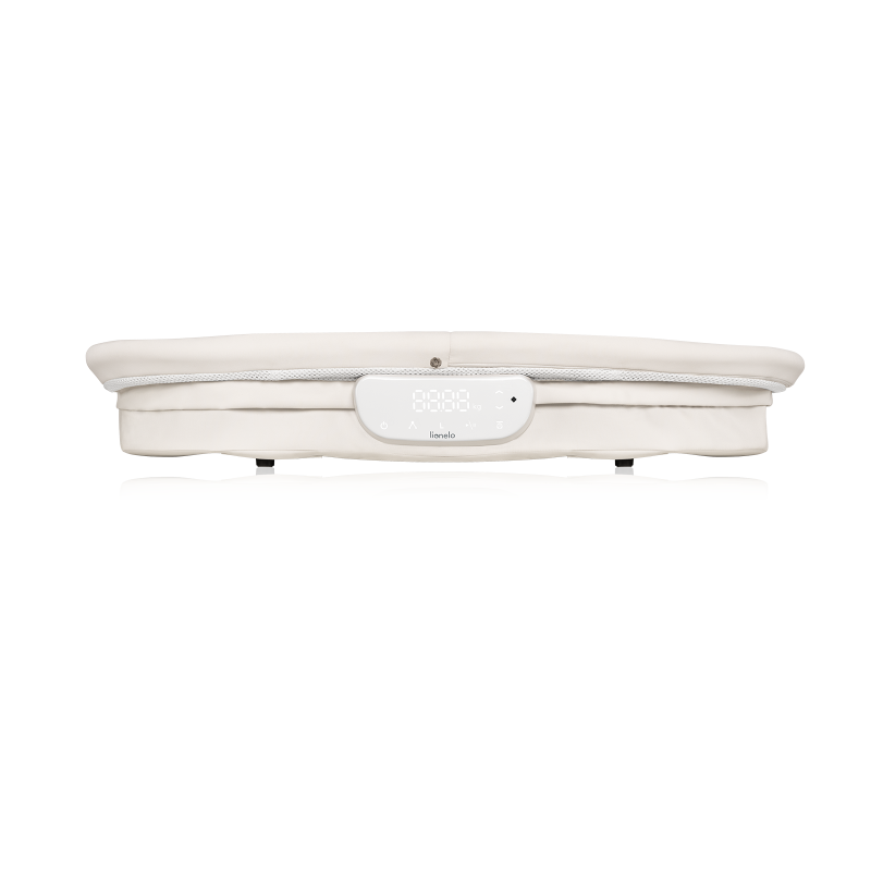 Lionelo Coral White — Kinderbett-Wiege mit Waagefunktion