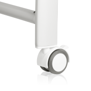 Lionelo Coral White — Kinderbett-Wiege mit Waagefunktion
