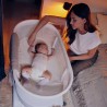 Lionelo Coral White — Kinderbett-Wiege mit Waagefunktion