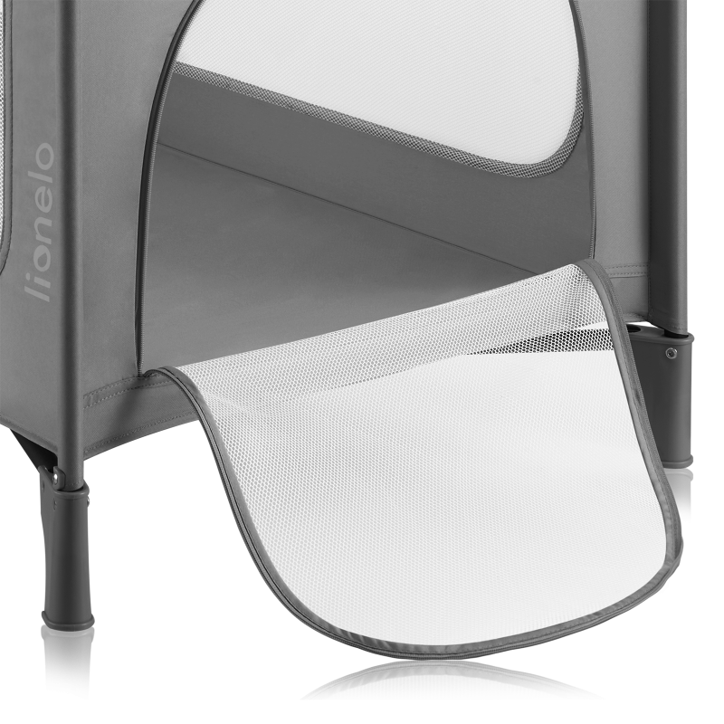 Lionelo Jasmin Easy Fold Grey Stone — Bettchen 2in1