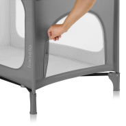 Lionelo Jasmin Easy Fold Grey Stone — Bettchen 2in1