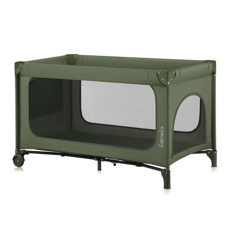 Lionelo Jasmin Easy Fold Green Olive — Bettchen 2in1