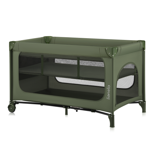 Lionelo Jasmin Easy Fold Green Olive — Bettchen 2in1