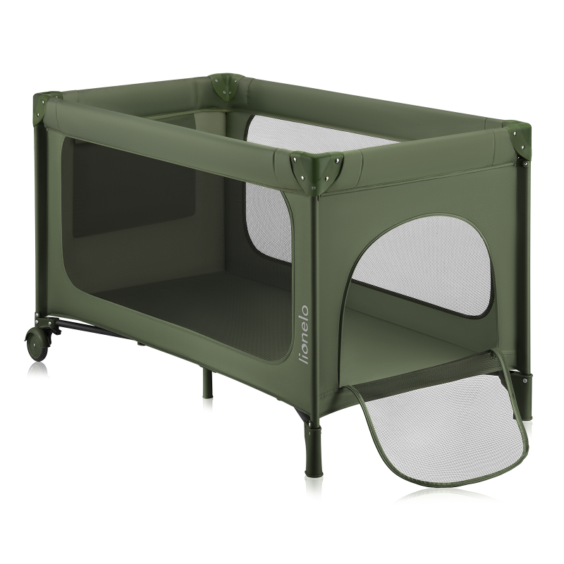 Lionelo Jasmin Easy Fold Green Olive — Bettchen 2in1