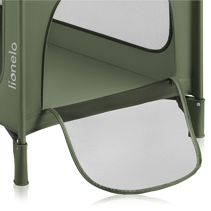 Lionelo Jasmin Easy Fold Green Olive — Bettchen 2in1