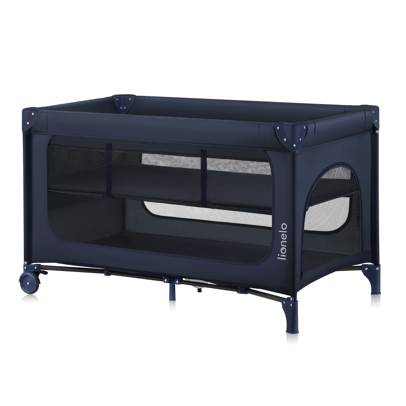 Lionelo Jasmin Easy Fold Blue Navy — Bettchen 2in1