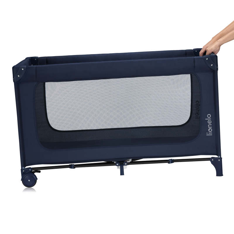 Lionelo Jasmin Easy Fold Blue Navy — Bettchen 2in1
