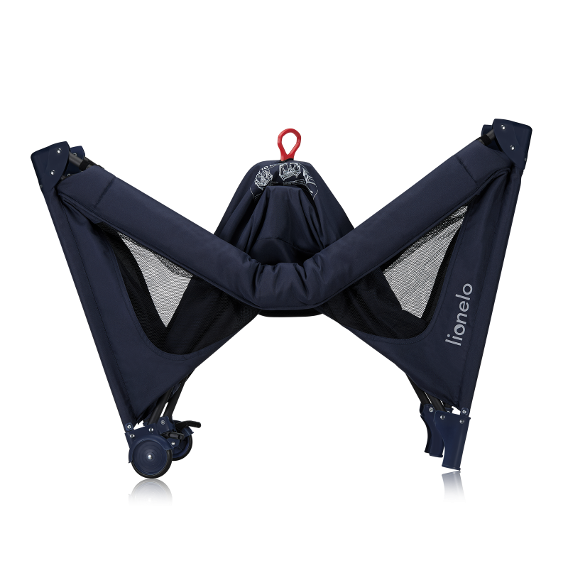 Lionelo Jasmin Easy Fold Blue Navy — Bettchen 2in1