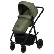 Lionelo Amber Plus 3-in-1 Green Forest — Kombikinderwagen