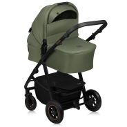 Lionelo Amber Plus 3-in-1 Green Forest — Kombikinderwagen