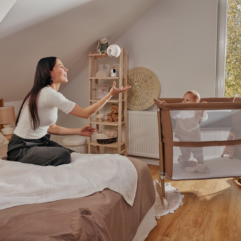 Lionelo Thomi Plus 5 in 1 Beige Carmel — 5-in-1-Kinderbett