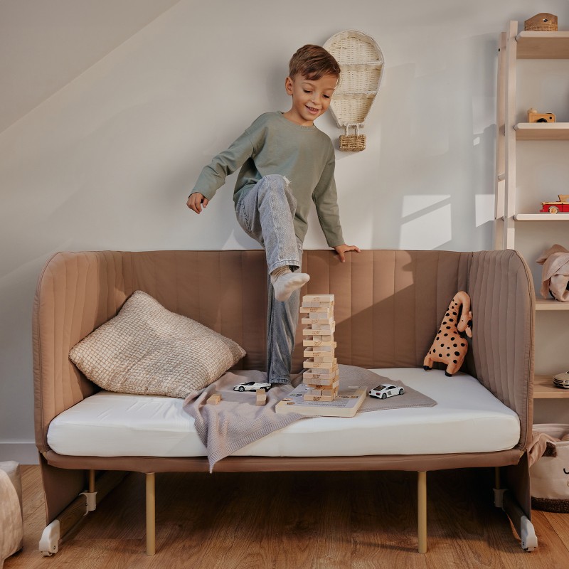 Lionelo Thomi Plus 5 in 1 Beige Carmel — 5-in-1-Kinderbett
