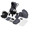 Lionelo Amber Plus 3-in-1 Grey Graphite — Kombikinderwagen