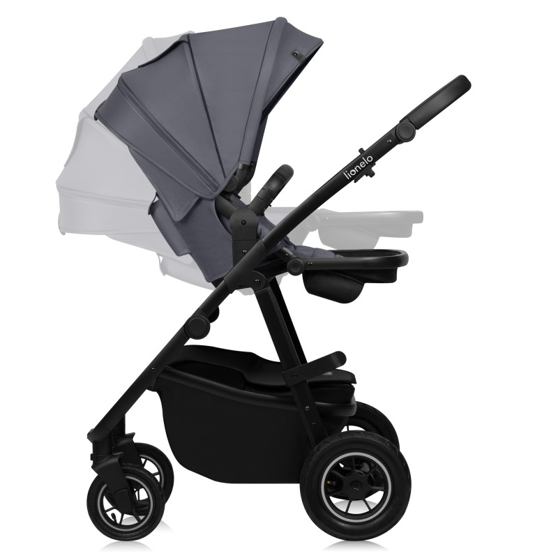 Lionelo Amber Plus 3-in-1 Grey Graphite — Kombikinderwagen
