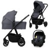 Lionelo Amber Plus 3-in-1 Grey Graphite — Kombikinderwagen