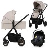 Lionelo Amber Plus 3-in-1 Beige Sand — Kombikinderwagen