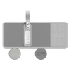 Lionelo Thermup Go Grey Silver — Tragbarer Flaschenwärmer