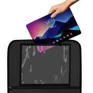 Lionelo SeatOrganizer Black — Vordersitz-Organizer