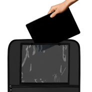 Lionelo SeatOrganizer Black — Vordersitz-Organizer