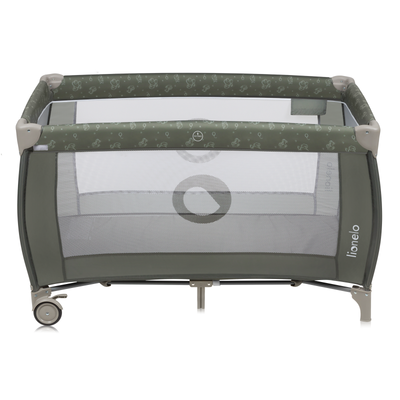Lionelo Sven Plus Beige Olive — Bettchen 2in1