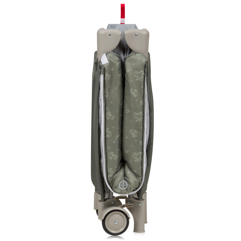 Lionelo Sven Plus Beige Olive — Bettchen 2in1