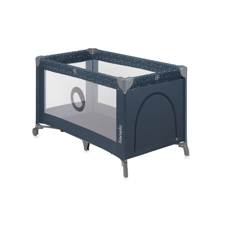 Lionelo Stefi Blue Grey — Bettchen 2in1