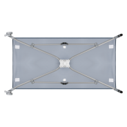 Lionelo Stefi Blue Grey — Bettchen 2in1