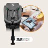 Lionelo ​​Harmony i-Size Grey Concrete Bamboo — Kindersitz