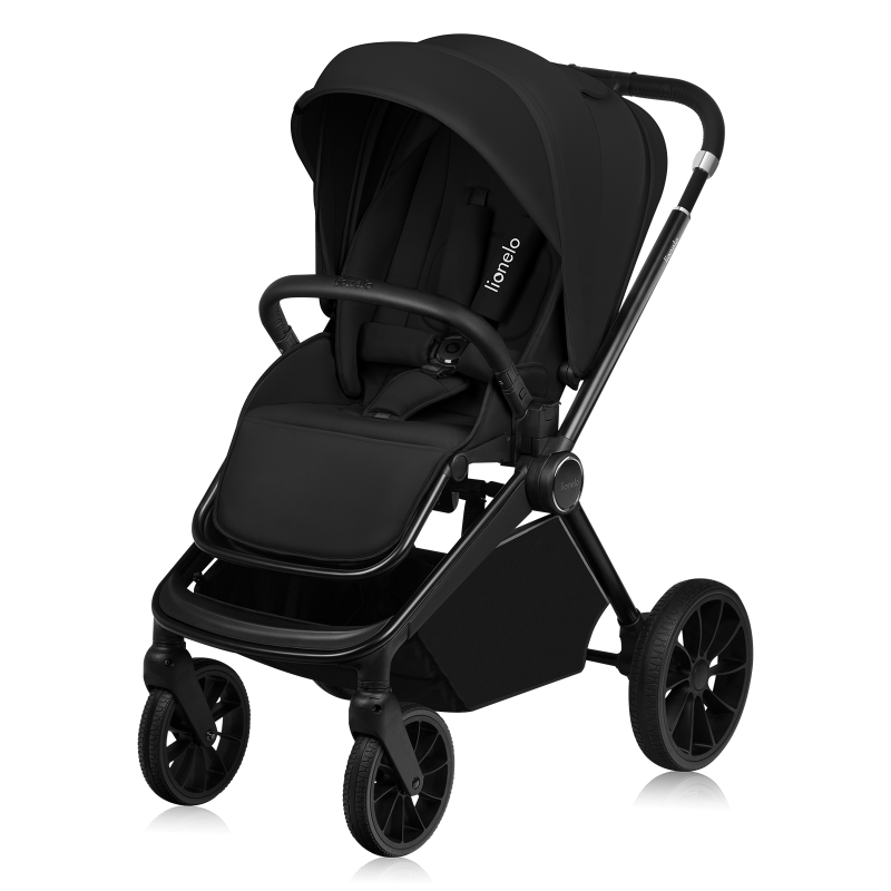 Lionelo Mika Plus 3in1 Black Onyx — Kombikinderwagen