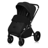 Lionelo Mika Plus 3in1 Black Onyx — Kombikinderwagen