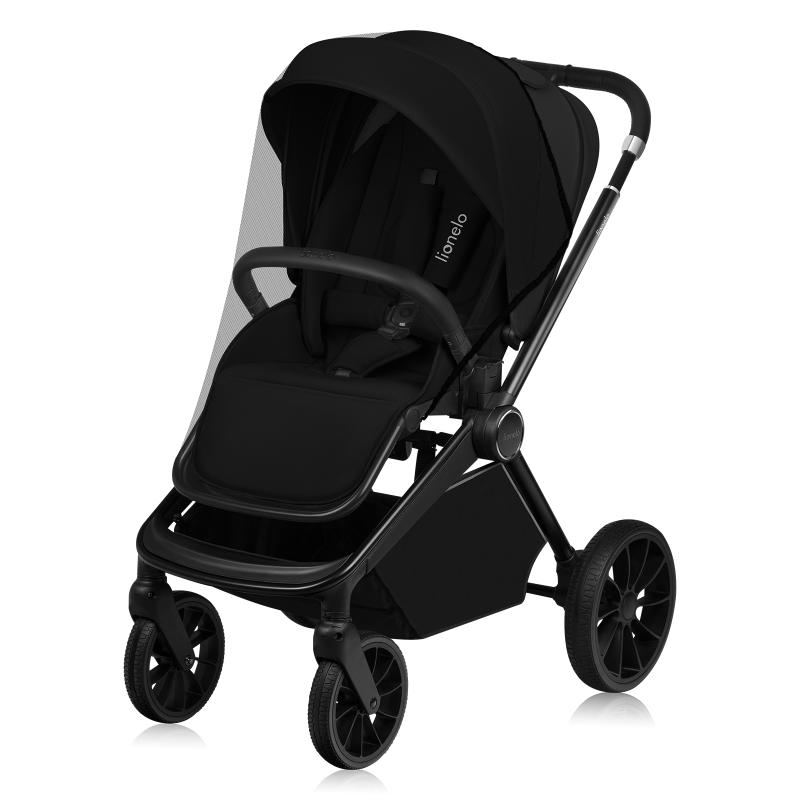 Lionelo Mika Plus 3in1 Black Onyx — Kombikinderwagen