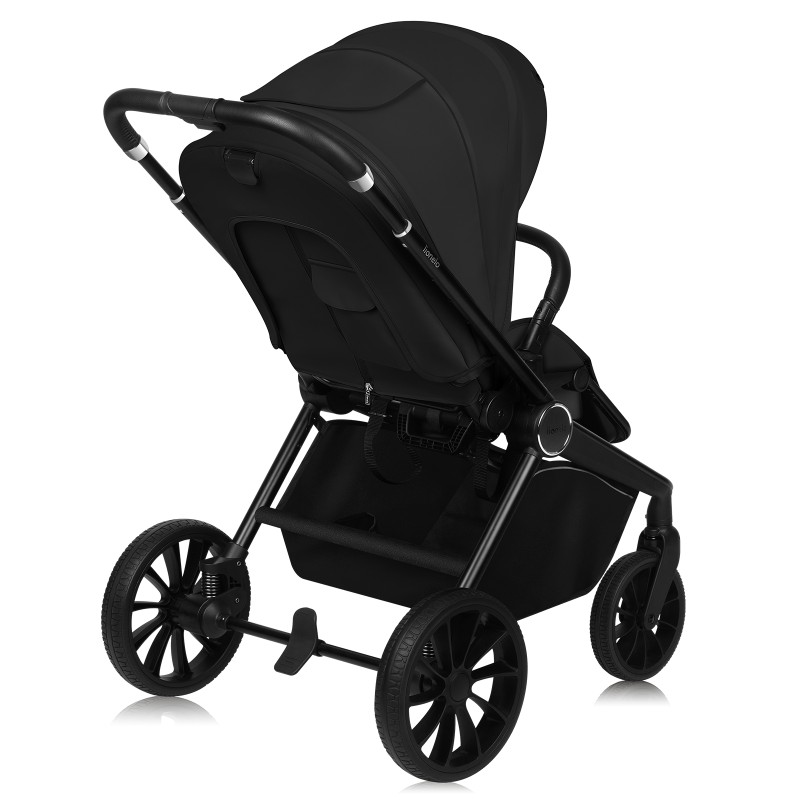 Lionelo Mika Plus 3in1 Black Onyx — Kombikinderwagen