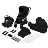 Lionelo Mika Plus 3in1 Black Onyx — Kombikinderwagen