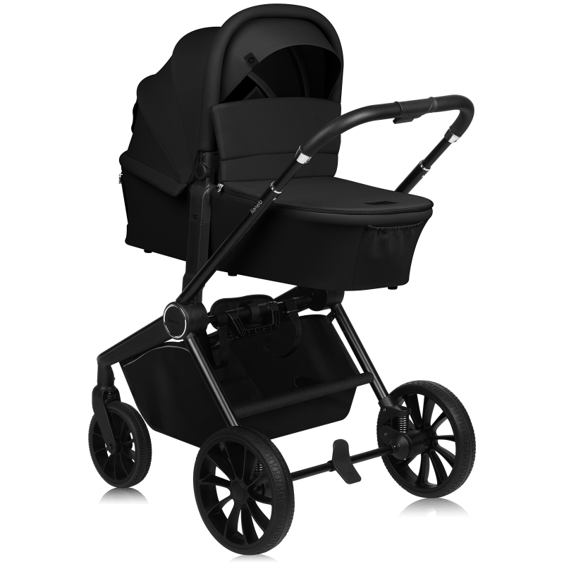 Lionelo Mika Plus 3in1 Black Onyx — Kombikinderwagen