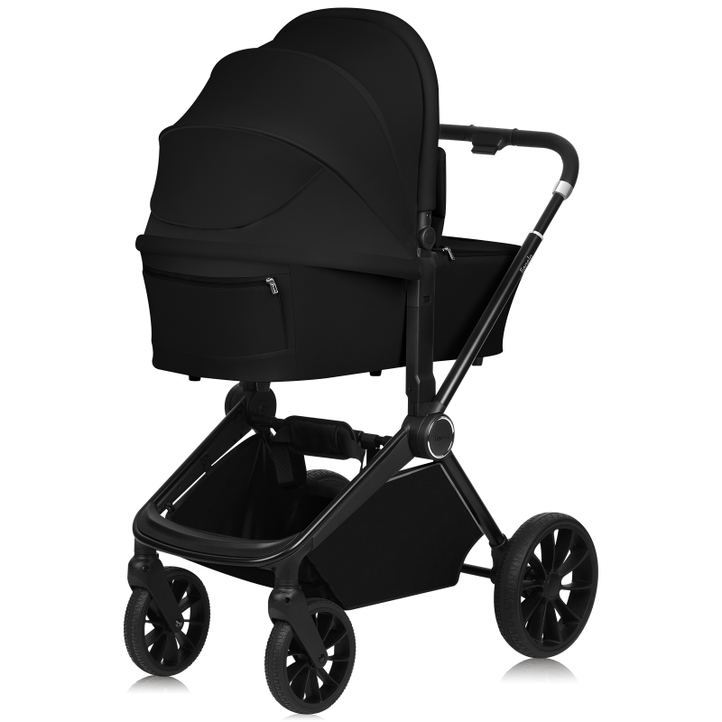 Lionelo Mika Plus 3in1 Black Onyx — Kombikinderwagen