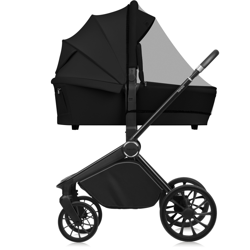 Lionelo Mika Plus 3in1 Black Onyx — Kombikinderwagen